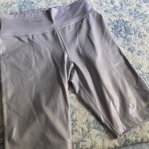 Women’s Nike Bike Short size Small. Iridescent.